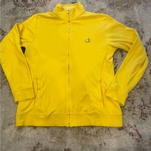 Masters Yellow Full-Zip Jacket Sz S